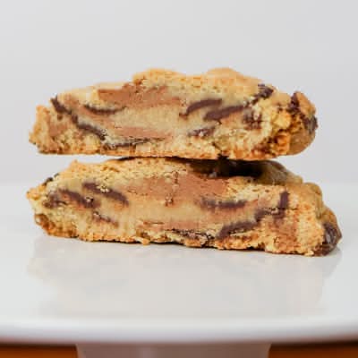 THICC Stuffed Cookie - Salted Caramel Choc Chip (GF)