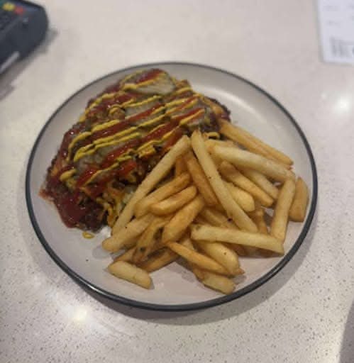 Cheese burger Schnitzel