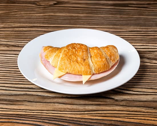 Toasted Ham and Cheese Croissant