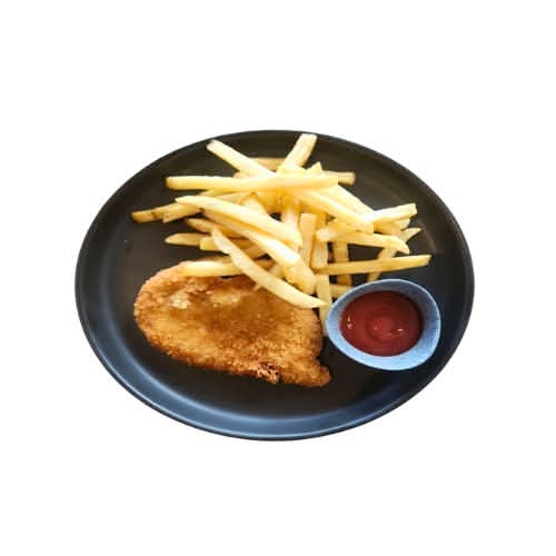 Kids Schnitzel and Chips