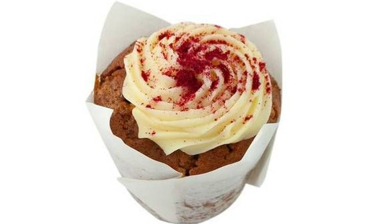 Raspberry & White Chocolate Muffin
