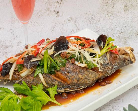 Whole Barramundi Ginger Sauce
