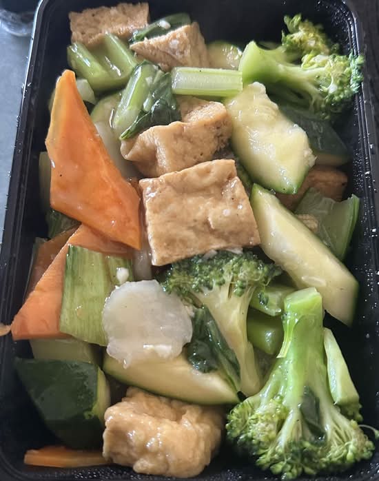 Tofu and Seasonal Vegetables