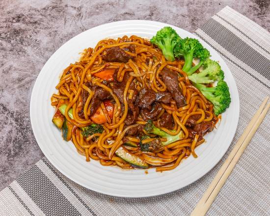 Mongolian Beef Noodles