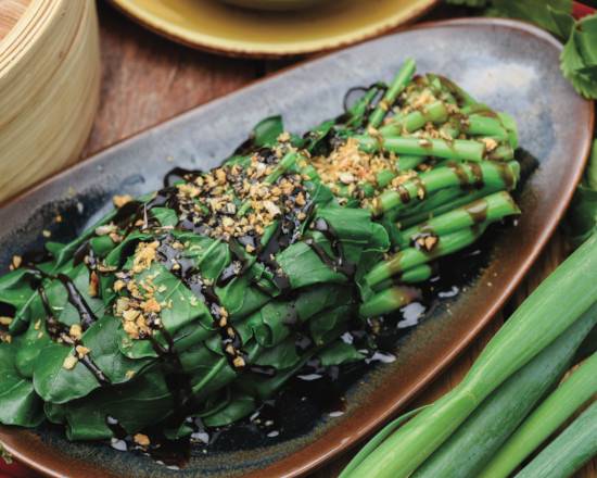 Steamed Chinese Broccoli