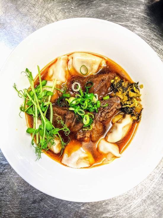 Beef and Dumplings Soup