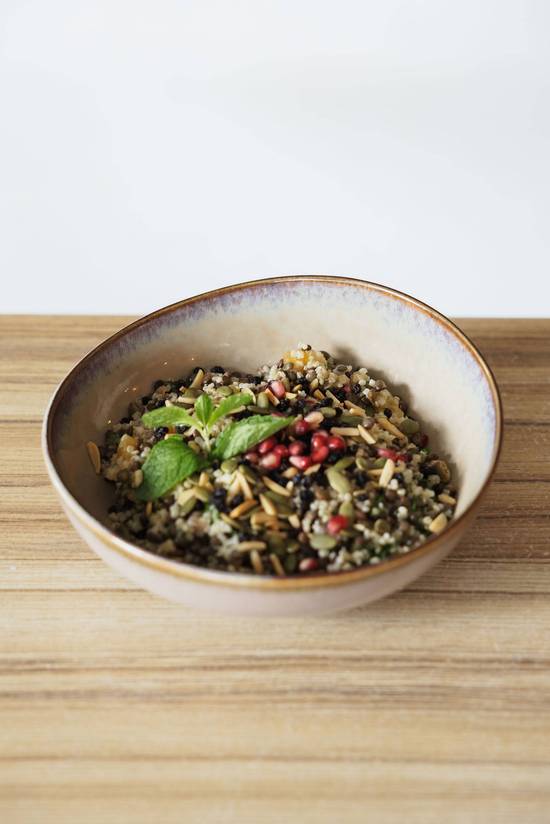 Ancient grain salad