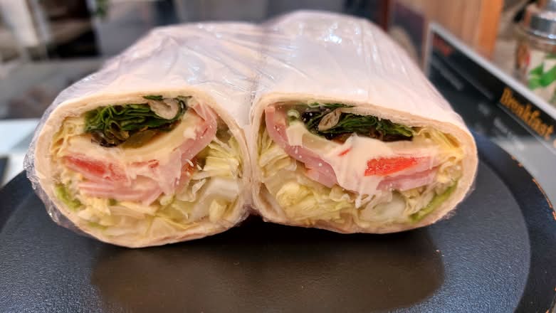 Smoked Ham Salad Wrap