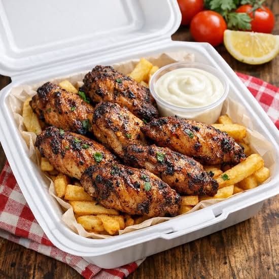 Lebanese BBQ Wings (NEW)