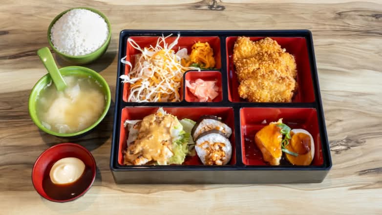 Chicken Katsu Bento Box