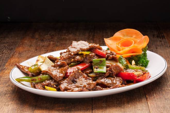 Beef in Black Bean Sauce