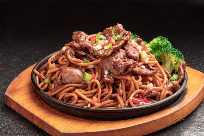 Black Bean Beef Noodle