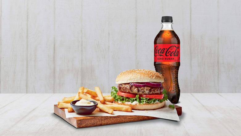 Plain Hamburger Combo