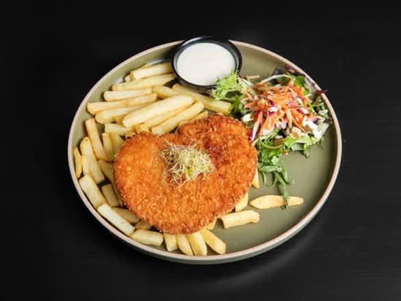 Schnitzel with Chips