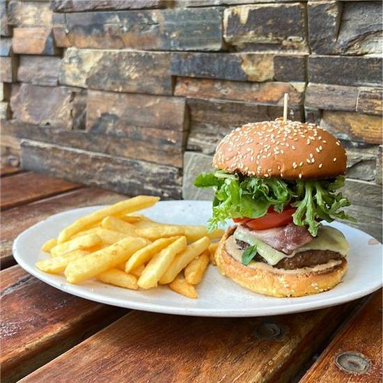 Pig in Schnit Burger (pulled pork)
