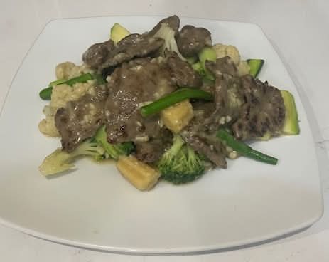 Fillet Steak Garlic Sauce