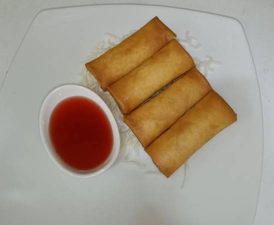 Veges Spring Rolls(4)
