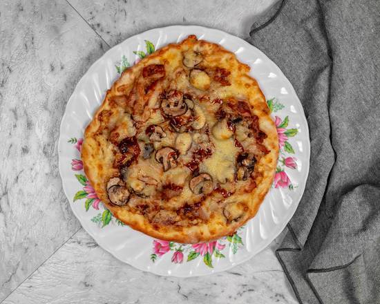 Chicken and Mushroom Pizza