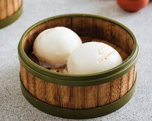 Custard Steamed Lava Buns (3pcs)