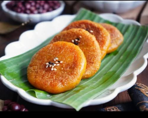 Red Bean Pumpkin Cake (3pcs)