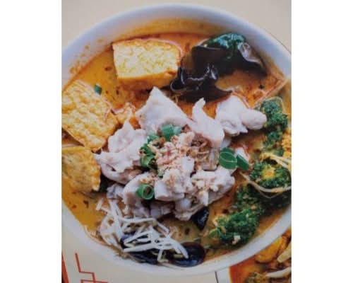 chicken laksa
