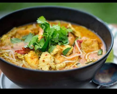 vegetarian laksa