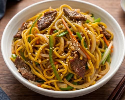 Shanghai Style Fried Noodle