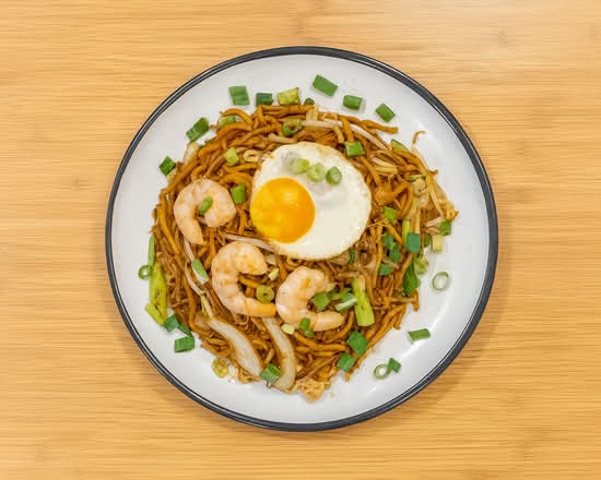 Mee Goreng with Egg Traditional Malay