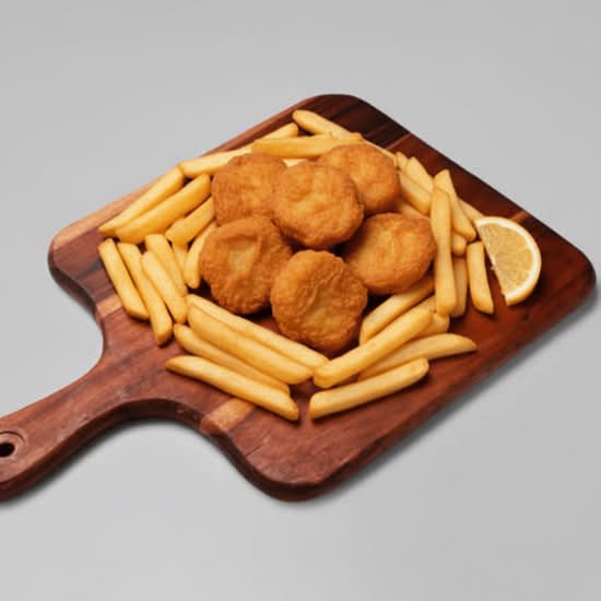 Kids nuggets and chips