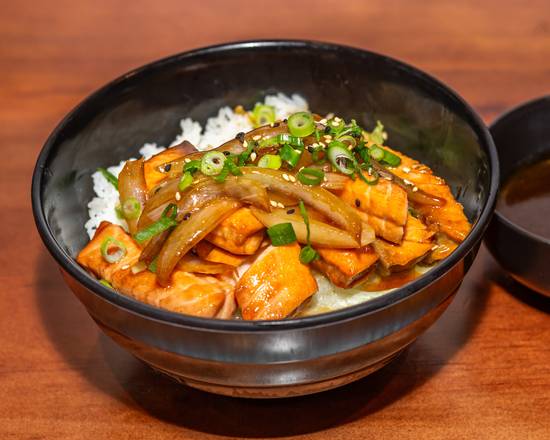 Teriyaki Salmon Don (A)