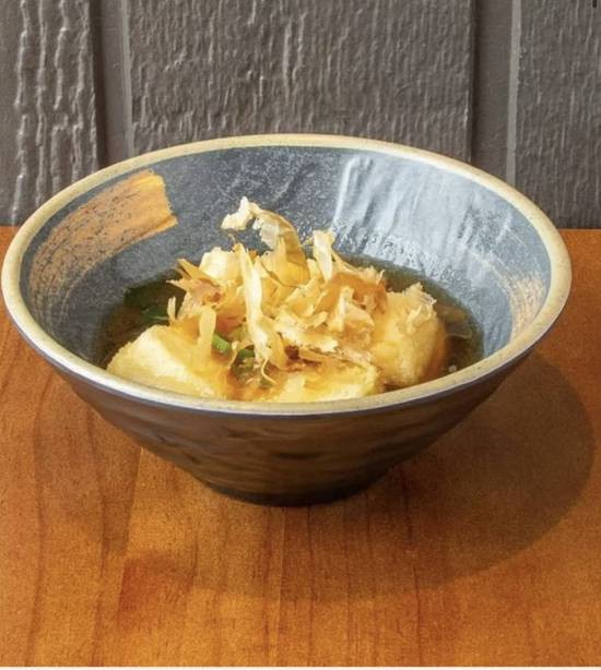 Agedashi Tofu Soup (V)