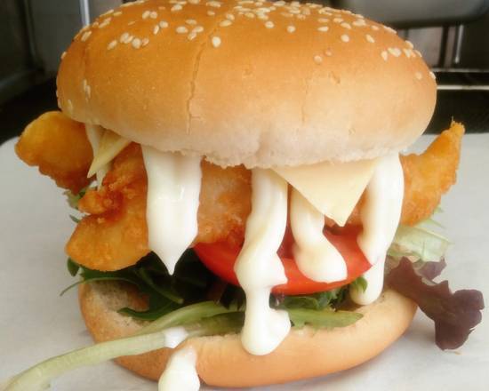 Billy's Battered Fish Burger