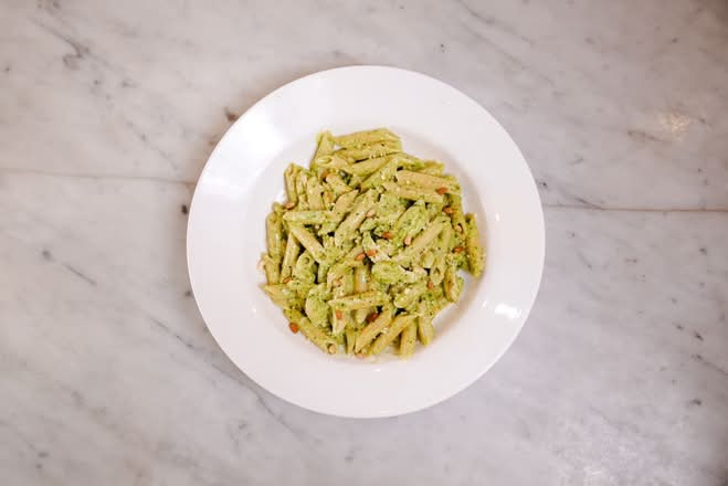Creamy Pesto Chicken Penne