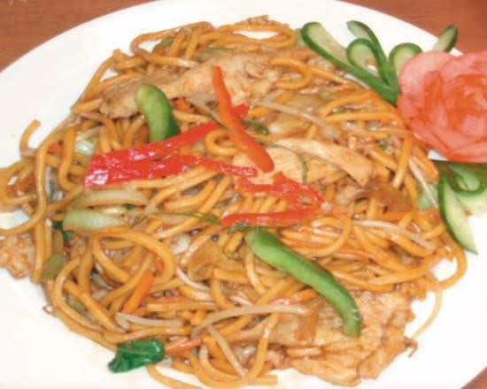 Garlic Chicken Noodles