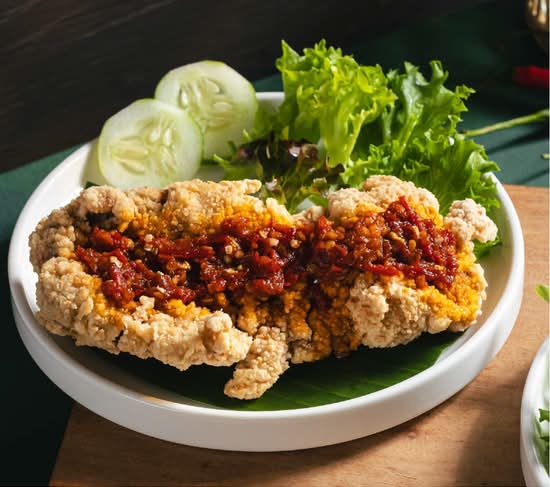 Ayam Geprek Sambal Balado
