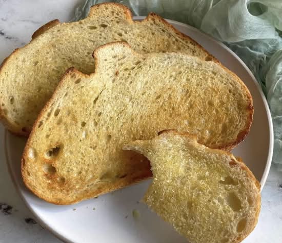 Toasted Bread with Spread