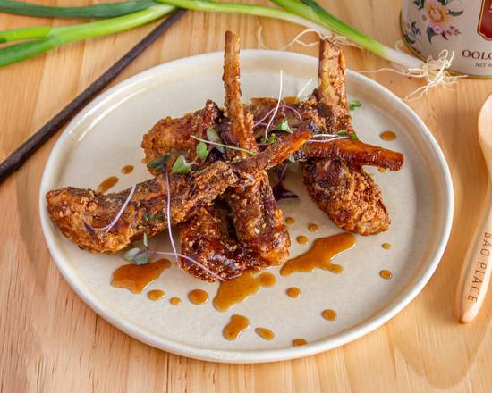 Crispy Miso Lamb Ribs and Tamarind Sauce