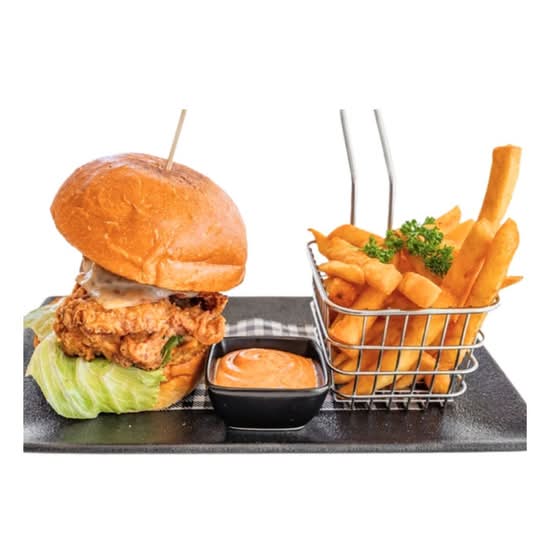 TROPICAL CHICKEN BURGER