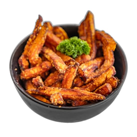 BOWL OF SWEET POTATO CHIPS