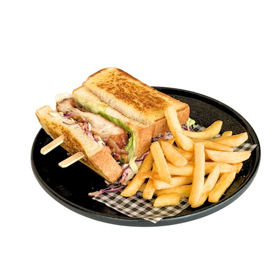 HOT HONEY CHICKEN SANDO