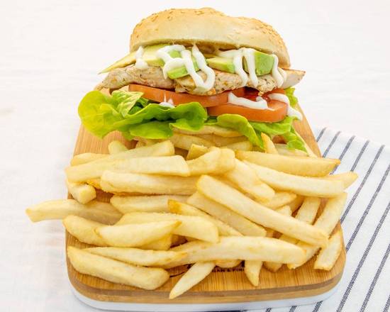 Grilled Chicken Burger