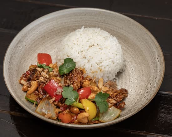 Chilli Jam and Cashew Nut Soft Shell Crab (N)