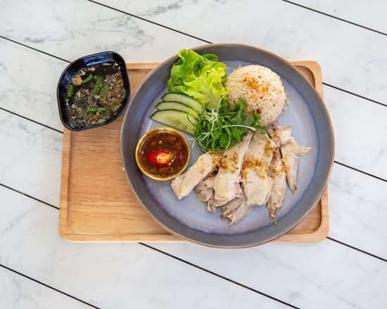 Thai Chicken Rice (Khao Man Gai)
