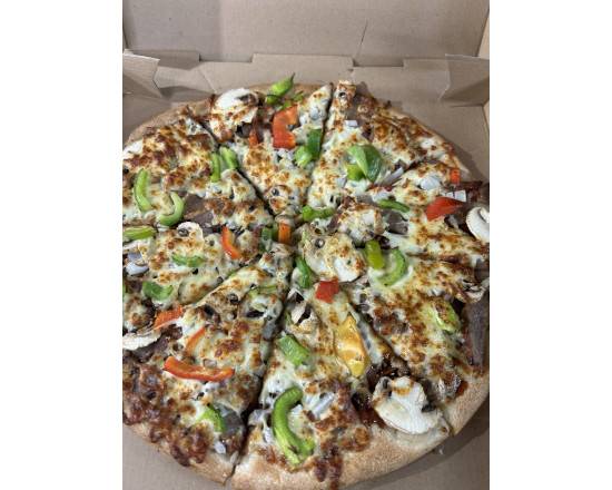 Barbecue Beef Pizza