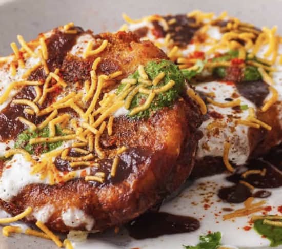 Aloo Tikki Chat (GF)