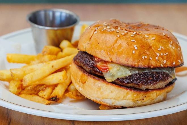 Kids Cheese Burger & Chips