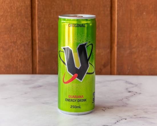 V Energy Drink can