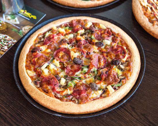 Super Supreme Meat Pizza