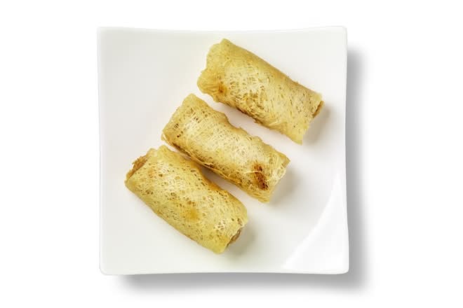 Vegetable Spring Rolls (3) (V) (1120kJ)