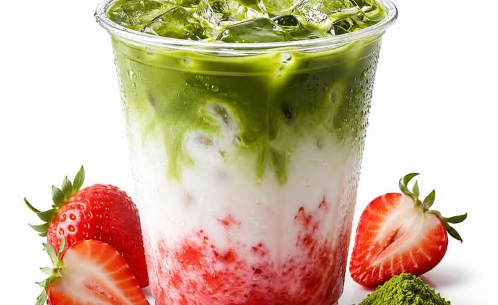 Strawberry Matcha